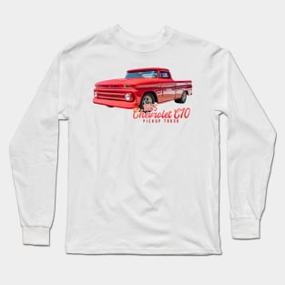 1965 Chevrolet C10 Pickup Truck Long Sleeve T-Shirt